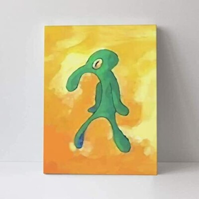Kühn und frech Leinwandbild Wandkunstdrucke Dekor Geschenke Thaddäus 16'' x 20''