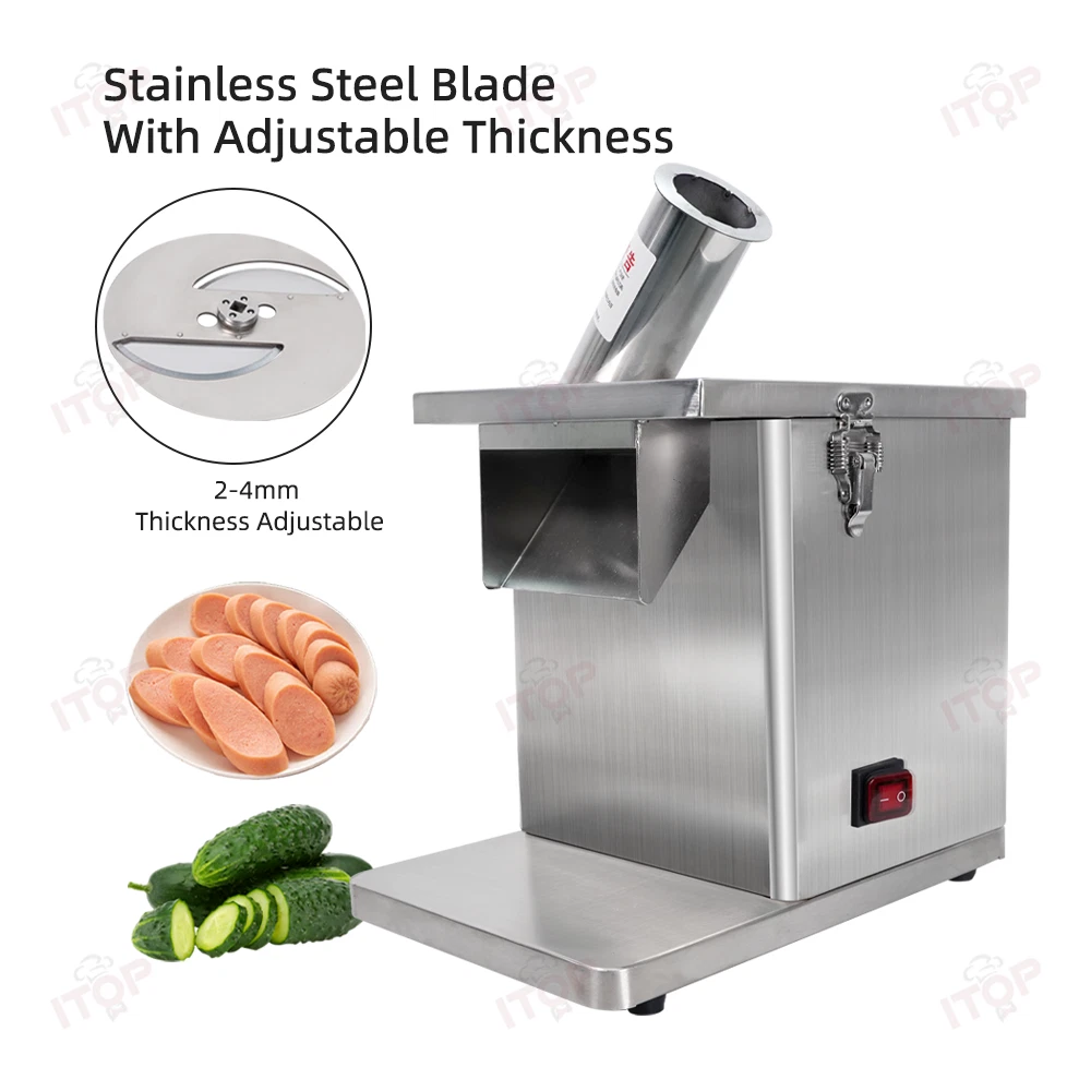Sausage Slicer Electric Salami Cutter Oblique Slice Machine 250W Vegetable Fruit
Opens in a new wind