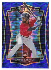 Daniel Johnson 2021 Panini Select Blue Pulsar Rookie #186 /13 Premier Level SSP