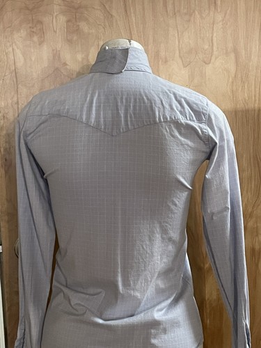 Tuff Rider Girls 16 blue long sleeve Riding show shirt & 2 Collars/Rat Catchers - Bild 2 von 8