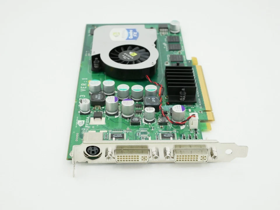 HP nVidia Quadro FX1300 128MB PCI-E x16 365890-001 366495-001 - Image 3 of 4