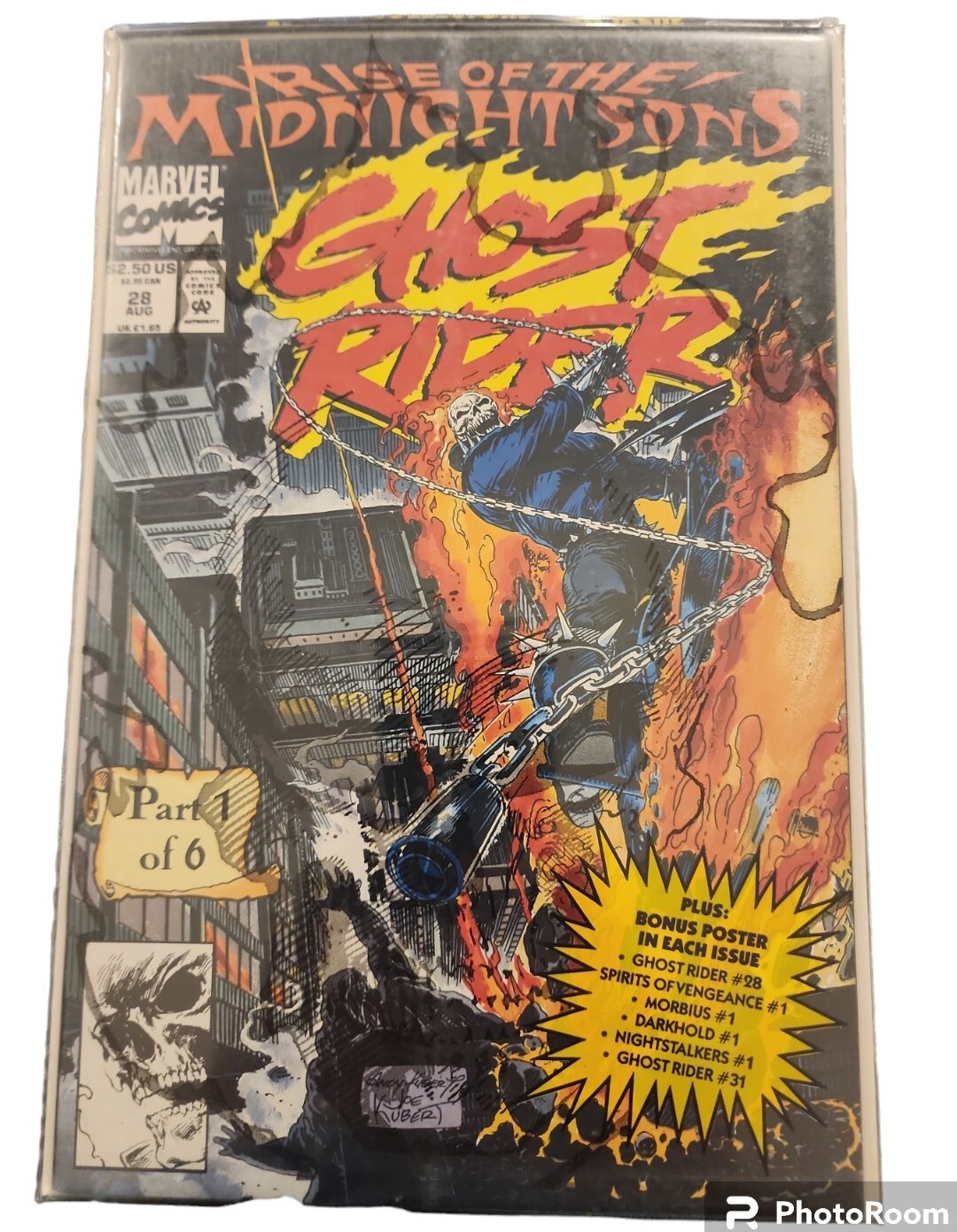 Ghost Rider 28 Rise Of The Midnight Sons Ghost Rider #28 Marvel Comics | eBay