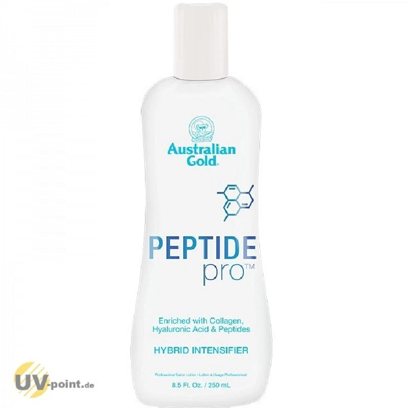 AUSTRALIAN GOLD PEPTIDE PRO intensificatore ibrido 250 ml solarium abbronzatura cosmetici