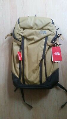 north face backpack tan