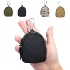 Tactical Military Mini Wallet Key Pouch EDC Coin Purses Zipper Small Waist Bag