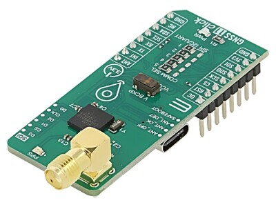 GNSS 11 CLICK Click board GNSS I2C,SPI,UART,USB EVA-M8N prototype board MICROE