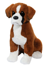 Chance 19" Boxer Dog Douglas Cuddle Toy Plush Stuffed Animal Puppy Brown White
