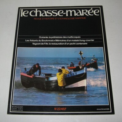 LE CHASSE GEZEITEN NR. 22, 1986, SEHR GUTER ZUSTAND, MARITIME GESCHICHTE, MEHRSCHIFFE OZEANIEN, FLOBARTS...