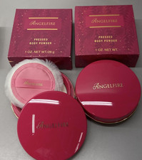 MARY KAY Angelfire Perfumed Pressed Powder 1oz 30g RARE 2 Pieces NeW BoX