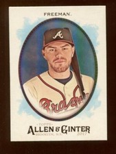 2017 Topps Allen & Ginter Hot Box Foil #280 Freddie Freeman ⚾