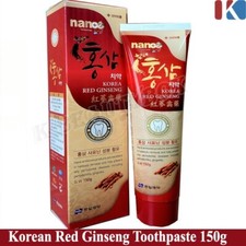 HANIL Korean Red Ginseng Toothpaste 150g Dental Bleaching Tooth Whitening NEW