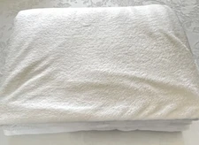 Berkshire Blanket Solid Ivory Throw Very Soft 106”X88”