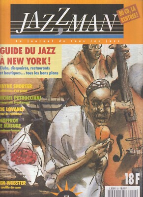 JAZZ MAN N°29 GUIDE JAZZ NEW YORK /J LOVANO /W SHORTER /M PETRUCCIANI / WEBSTER