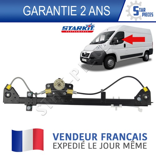 Leve-vitre Mécanique Avant Gauche FIAT DUCATO 2 Phase 1 – Référence 1341396080, Occasion