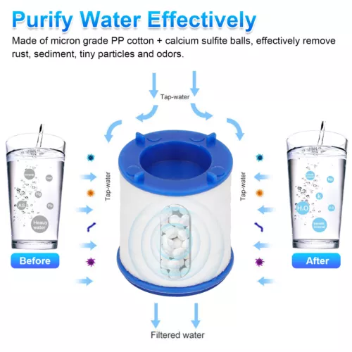 Rubinetto Filtro Acqua Rubinetto Filtrazione Cucina Bagno Montaggio Lavello Sistema Purificatore - Foto 4 di 10