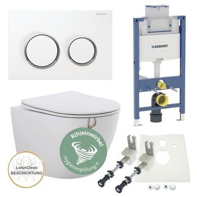 Geberit Vorwandelement Omega 82 oder 98 cm Riva WC spürlandlos Komplettset