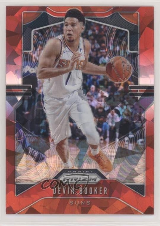 2019-20 Panini Prizm Red Ice Prizm Devin Booker #67 1b8