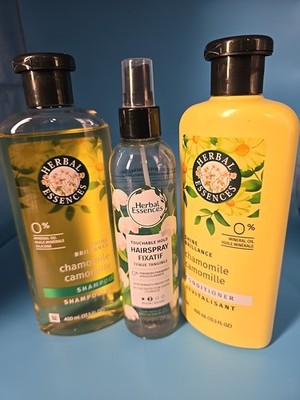 Herbal Essence Chamomile Shampoo And Conditioner With Hairspray