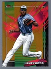 James Wood 2026 Topps Finest #253 Rare Gold Refractor #40/50 Nationals