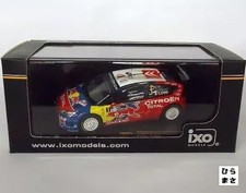Miniature Car 1/43 Citroen C4 WRC 2008 Rally Argentina Winner Red Blue RAM321