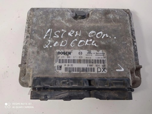 OPEL ASTRA G Estate F35 Motorsteuergerät ECU 0281001971 2.00 Diesel 28604446