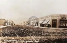 Libby Montana Main Street View 1910s RPPC Photo Postcard COPY