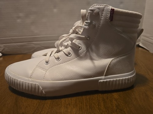Levi’s woman’s Olivia CVS canvas high top sneaker Sz 8 - Picture 3 of 15