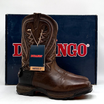 DURANGO MAVERICK XP DDB0269 Men's NEW Pull On Work Boot Brown US Size 7 M
