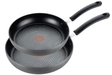 T-fal Ultimate Hard Anodized Nonstick Fry Pan Set 2 Piece, 8, 10 Inch, Oven Broi