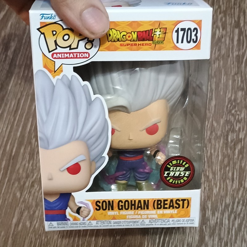 Funko Pop! Animation Dragon Ball Super Son Gohan Beast Glow Chase Vinyl #1703