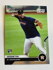 2020 Topps Now Summer Camp Baseball #OD-468 - Abraham Toro RC - Houston Astros