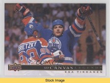 2020-21 Upper Deck SP Signature Edition Legends UD Canvas Esa Tikkanen READ 6o2