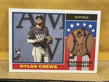 Topps 2025 Heritage Dylan Crews Nationals Rookie 1976 Icons #76PI-15