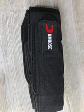 DMoose Black Fitness Weight Lifting Belt - Auto Locking Gym Belt for Training