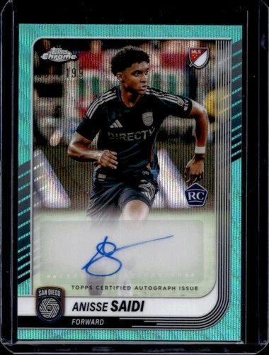 2025 Topps Chrome Anisse Saidi Refractor