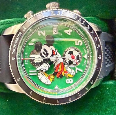 Fossil Disney Limited-Edition Mickey Mouse Soccer Watch (Model