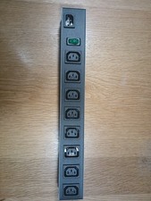 Hammond 8x C13 socket power strip 1581H8 230VAC 10 Amps