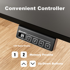 Ergomaker Sit Stand Desks Electric Standing Desk Single Motor Height Adjustable — image 6