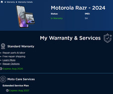 Motorola razr - 2024 256GB UNLOCKED Orange