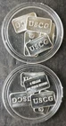 Lot of 10 USCG 1 gram Silver Bars in Capsules