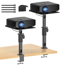 Height, Tilt & Swivel Adjustable Desktop Projector Stand Table for Aurzen Neb...