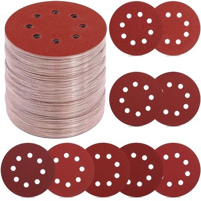 Complete Sanding Solution: 70 PCS 5 Inch Hook & Loop Discs - All Grits Included
