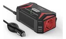 Wechselrichter 300 Watt 12V zu 230V Reiner Sinus Spannungswandler TS USB