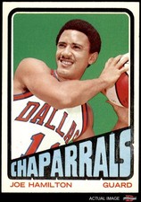 1972 Topps #227 Joe Hamilton Chaparrals (Spurs) North Texas 7.5 - NM+