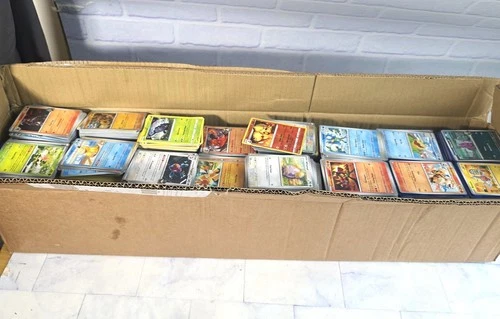 Pokemon 10000 Cards Bulk Lot Bundle Holo Reverse Rares Trainers Commons Uncommon