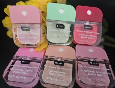 Lot of 6 B.pure Moisturizing Hand Sanitizers