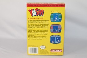 Yoshi NES Nintendo Complete CIB Authentic! Very Good Condition w/ RARE POSTER!
