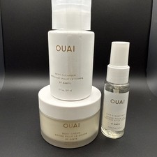 OUAI ST. BARTS Travel Kit Body Cleanser, Creme,  Hair And Body Mist