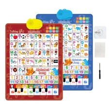 Interactive Alphabet Talking Wall Chart for Toddlers - Montessori Learning Toy