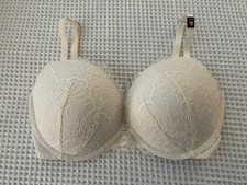 Victoria's Secret Women's Dream Angels Push Up Bra White 32DDD